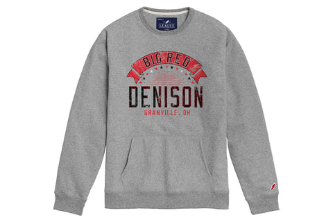 League Crew with Pocket Fanfare-men-sweatshirts-Shop Denison