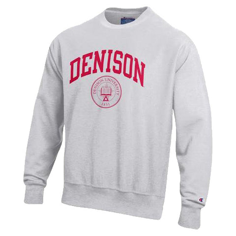 Crew Sweatshirt Reverse Weave-unisex-sweatshirts-Shop Denison