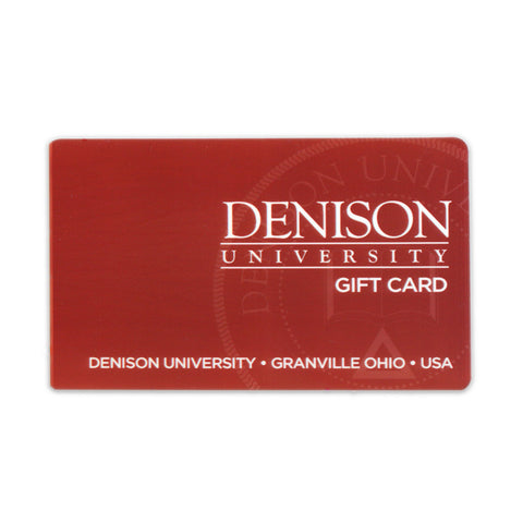 Denison University $10.00 Bookstore Gift Card-gifts-card-Shop Denison