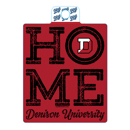 Home Denison University Sticker