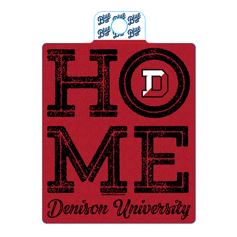Home Denison University Sticker