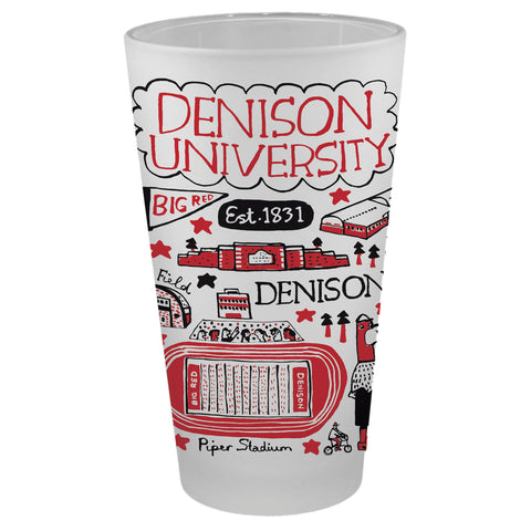 Julia Gash Frosted Pint Glass