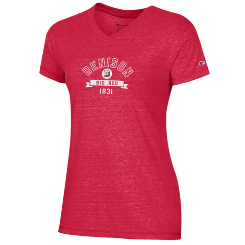 Ladies Short Sleeved V-Neck Tee