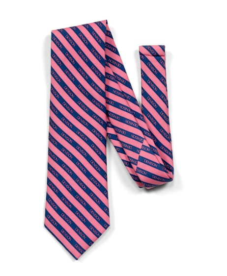 Pink/Navy Tie