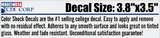 Decal: D W/Denison-gifts-decals-Shop Denison