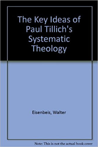 Key Ideas of Paul Tillich's Systematic Theology, The-gifts-books-Shop Denison