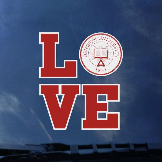 Decal: Love with Seal-gifts-decals-Shop Denison