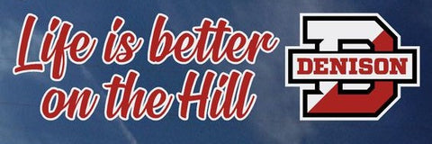 Life is Better on the Hill Decal-gifts-decals-Shop Denison