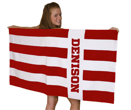 Beach Duds Cabana Rugby Beach and Bath Towel