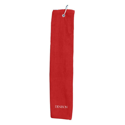 Velour Tri-Fold Golf Towel-gifts-golf-Shop Denison